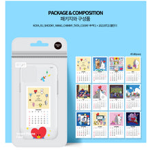 [LINE X BT21] Calendar Jelly Case (for iPhone)