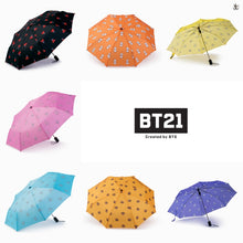 [LINE X BT21] Automatic Folding Pattern Umbrella