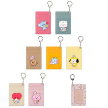 [LINE X BT21] BT21 Baby My Little Buddy Leather Patch Card Holder