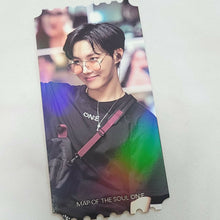 OFFICIAL BTS MAP OF THE SOUL ON:E DVD Hologram Member Photo Ticket