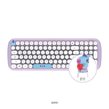 *ONLY USA* [LINE X BT21] Wireless Retro Keyboard (Free Shipping)