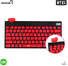 [LINE X BT21] Figure Wireless Keyboard