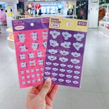 [LINE X BT21] Baby Paper Sticker 7Set