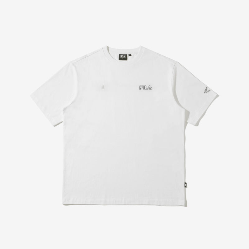 [FILA X BTS] NOW ON Collection - Lettering Shirt