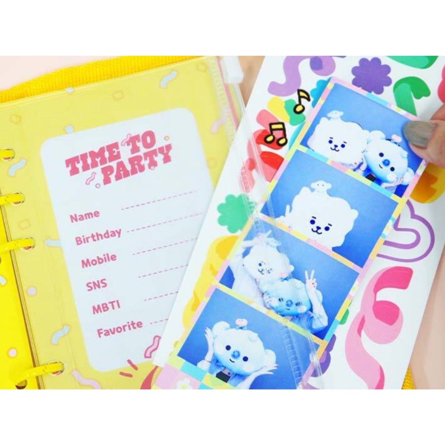 BT21 Baby Official Retro Diary