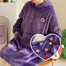 [LINE X BT21] BT21 Baby Official Holiday Hoodie Blanket