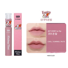 [BT21 JAPAN] BT21 x Etude House Cooky On Top Fixing Tint Complete Set (7ea)