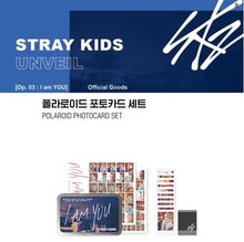 ★OFFICIAL★ STRAY KIDS Unveil [Op. 03 : I am YOU] Polaroid Photocard Set