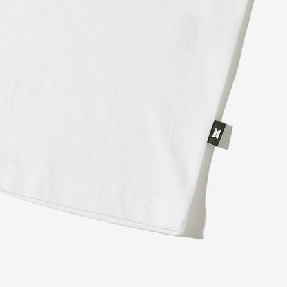 [FILA X BTS] NOW ON Collection - Lettering Shirt