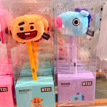 [LINE X BT21] Plush 0.4mm Ball Point Pen