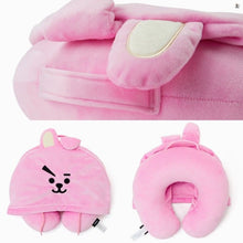 [LINE X BT21] Travel Pillow with Hood (Free Shipping)