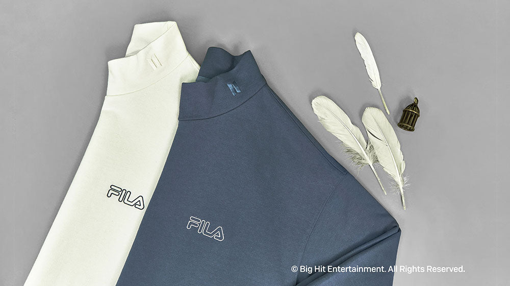 [FILA X BTS] NOW ON Collection - Mock Neck Sweatshirts
