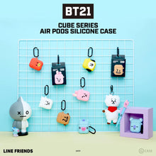 [LINE X BT21] Silicone Charging Case For Apple Airpods Cube Version