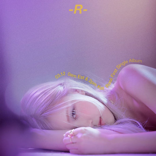 BLACKPINK  Rosé - R - First Single Album