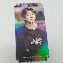 OFFICIAL BTS MAP OF THE SOUL ON:E DVD Hologram Member Photo Ticket