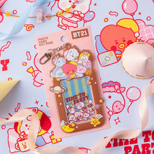 BT21 Photocard Case Keyring Party Version