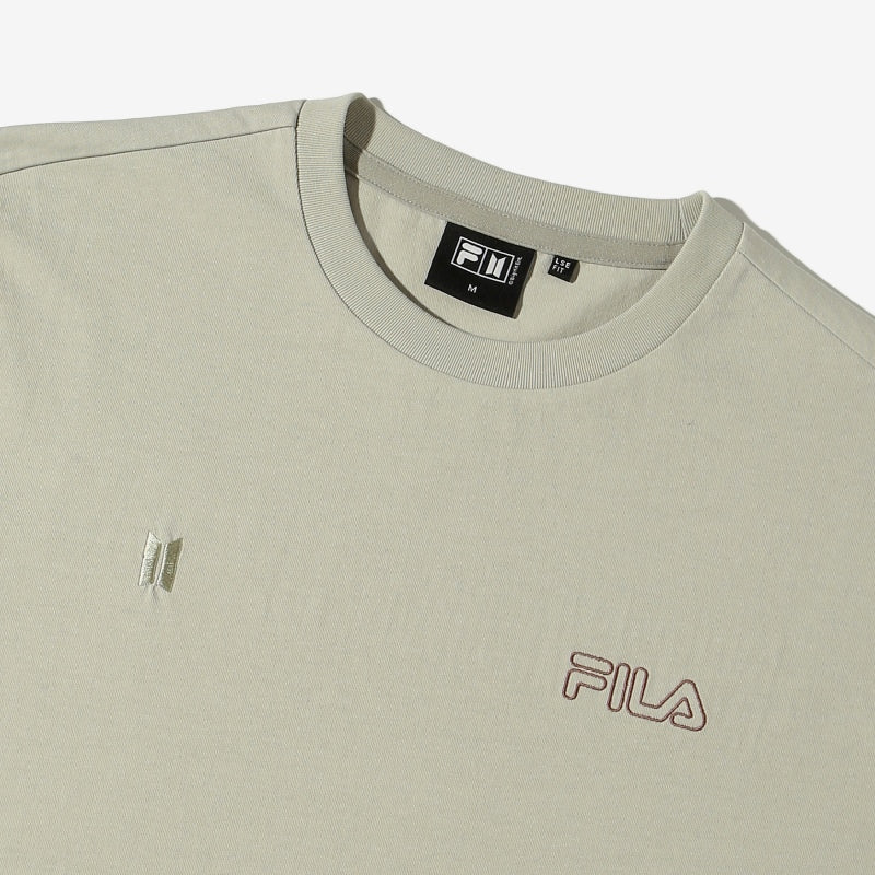 [FILA X BTS] NOW ON Collection - Lettering Shirt