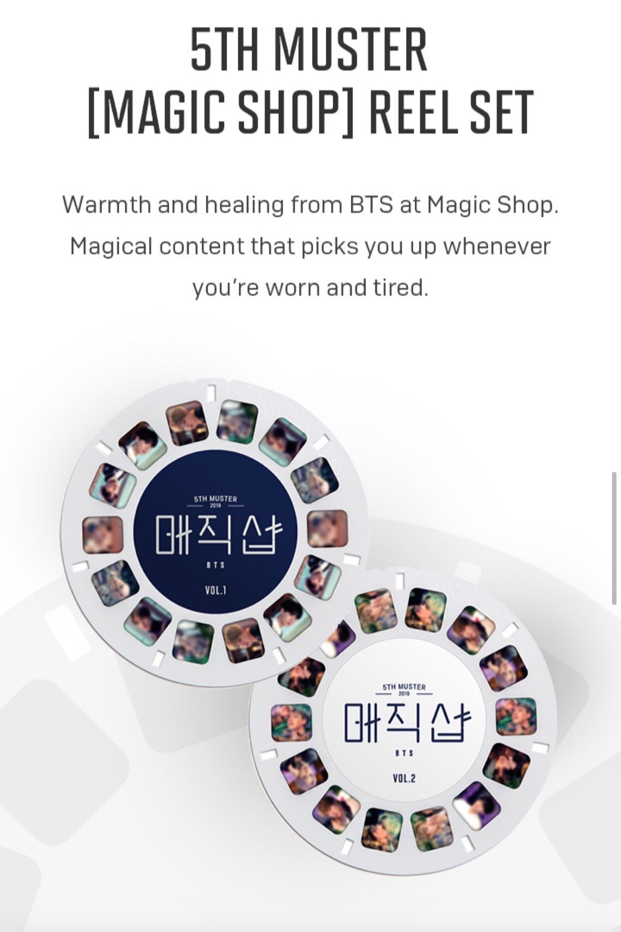 [BIG HIT] 5th Muster Magic Shop (Reel Film Set)