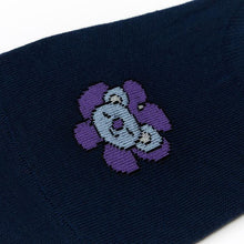 [LINE X BT21] Boat Socks Flower Version