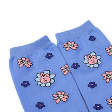 [LINE X BT21] Socks (2 Pairs) Flower Version