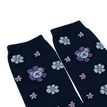 [LINE X BT21] Socks (2 Pairs) Flower Version