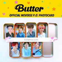 OFFICIAL BTS Butter Weverse P.O. Photocard (You can choose member)