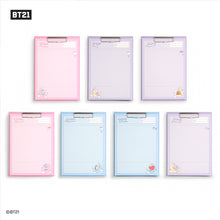 [LINE X BT21] Dream of Baby Clipboard + Notepad A4
