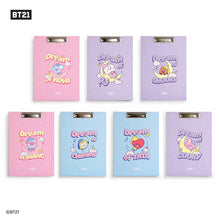 [LINE X BT21] Dream of Baby Clipboard + Notepad A4