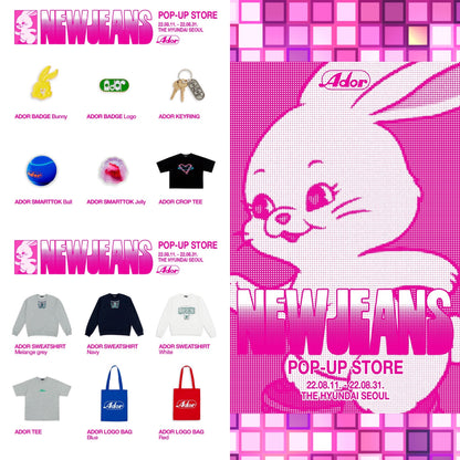 NEWJEANS ADOR POP-UP Store Official MD