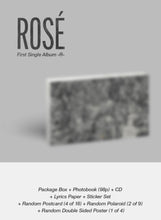 BLACKPINK  Rosé - R - First Single Album
