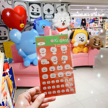 [LINE X BT21] Baby Paper Sticker 7Set