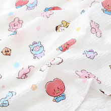 [LINE X BT21] Baby Sketch Bambocee Ripple Blanket