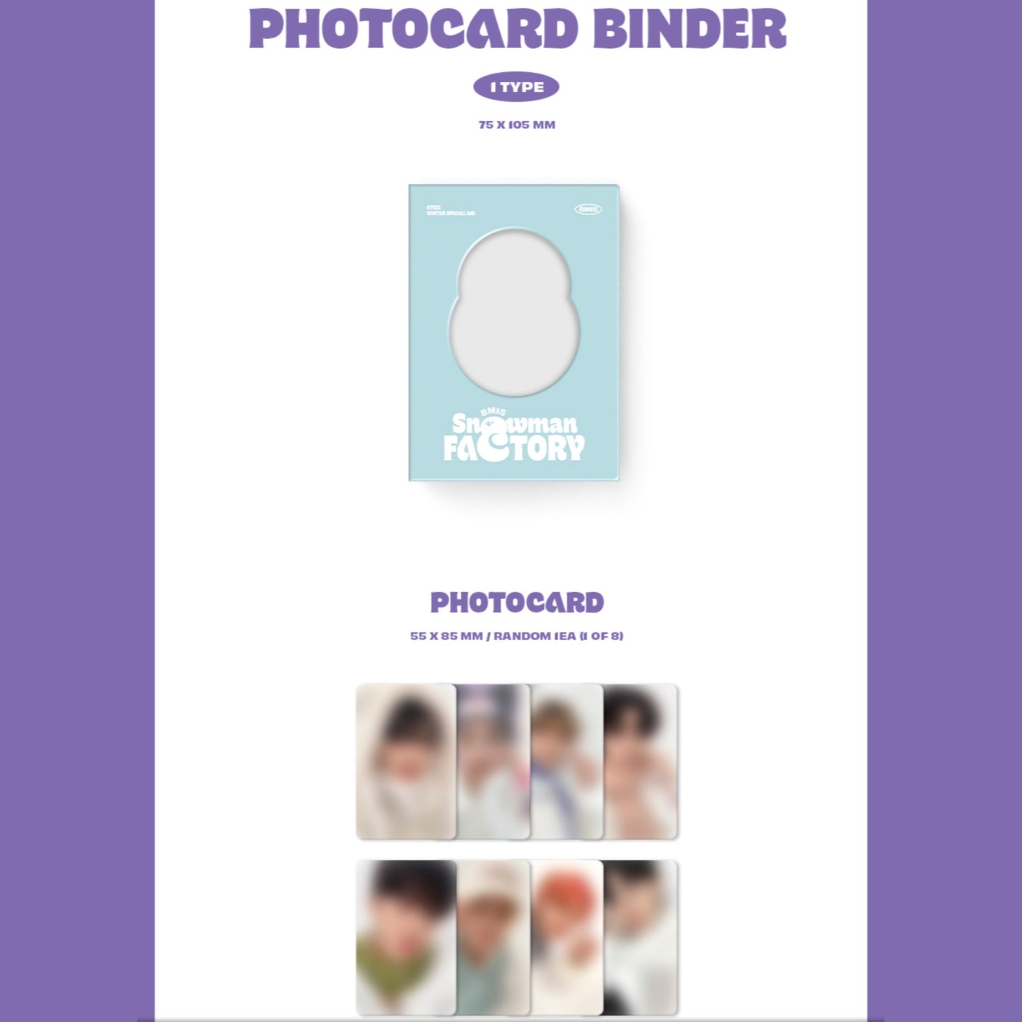 ATEEZ Winter Special -  8MIS Snowman Factory Official MD