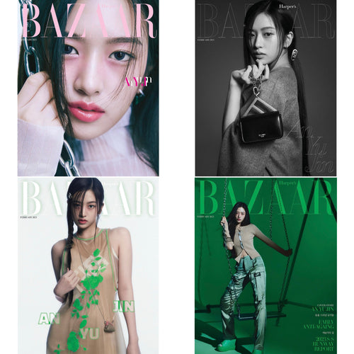 BAZAAR KOREA - IVE AN YUJIN 2023 February Coverman