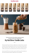 BTS Hot Brew Vanilla Latte