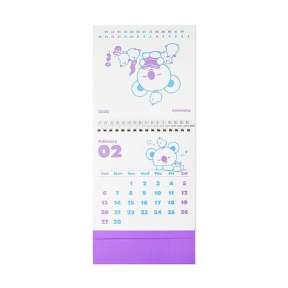 [LINE X BT21] BT21 2022 Desktop Calendar
