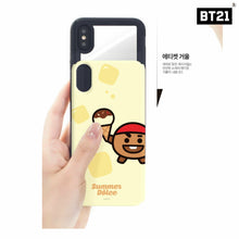 [LINE X BT21] Summer Dolce Guard Up Case (Mirror + Card) for iPhone and Samsung