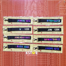 BTS Holographic Member Keychain