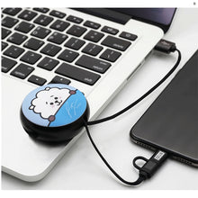 [LINE X BT21] 2 in 1 Retractable Cable (Free Shipping)