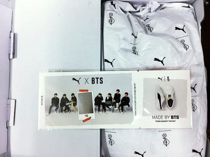 [LIMITED EDITION: PUMA X BTS] BTS Basket Patent Sneakers