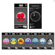 [LINE X BT21] 2 in 1 Retractable Cable (Free Shipping)