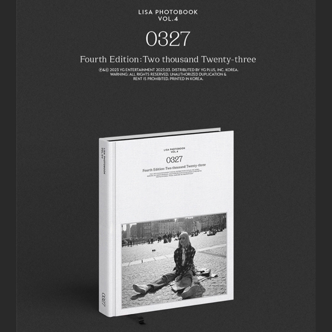 BLACKPINK LISA Photobook 0327 Vol.4