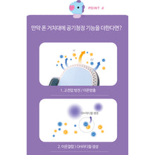 [LINE X BT21] Wireless Charging Cradle Baby Ver + Air Cleaning Function