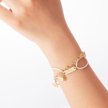 [BT21 JAPAN] Metal & String Bracelet Set