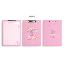 [LINE X BT21] Dream of Baby Clipboard + Notepad A4