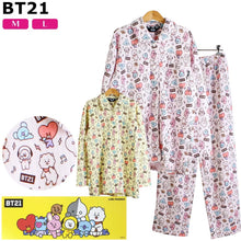 [BT21 JAPAN] BT21 Official Character Pajama Set