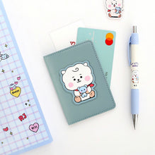 [LINE X BT21] BT21 Baby My Little Buddy Leather Patch Card Case