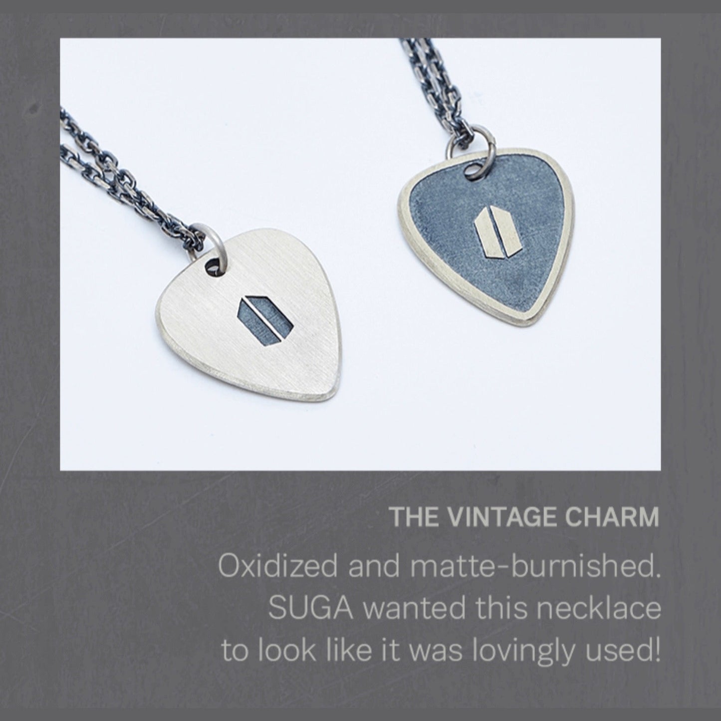 BTS Artist Made Collection - By BTS: SUGA (Guitar Pick Necklace)