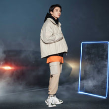[FILA X BTS] Project 7: Short Padded Jacket (Beige)