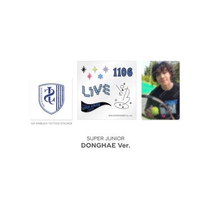 Beyond LIVE SMTOWN LIVE 2022 : AR TATTOO Sticker + Photo Card Set